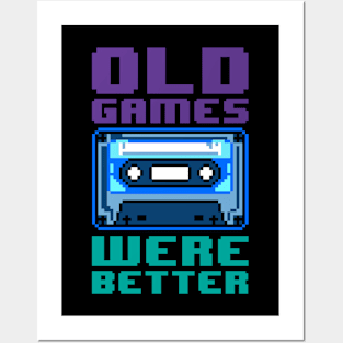 Old Games 2 Posters and Art